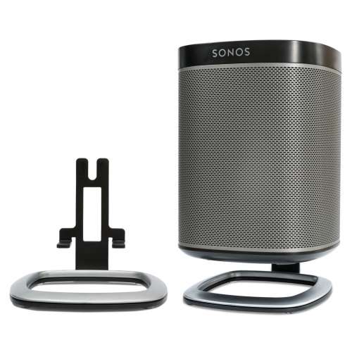 Sonos PLAY:1 Compact Wireless Streaming Hi-Fi Speaker Pair w/ FREE Desk Stands